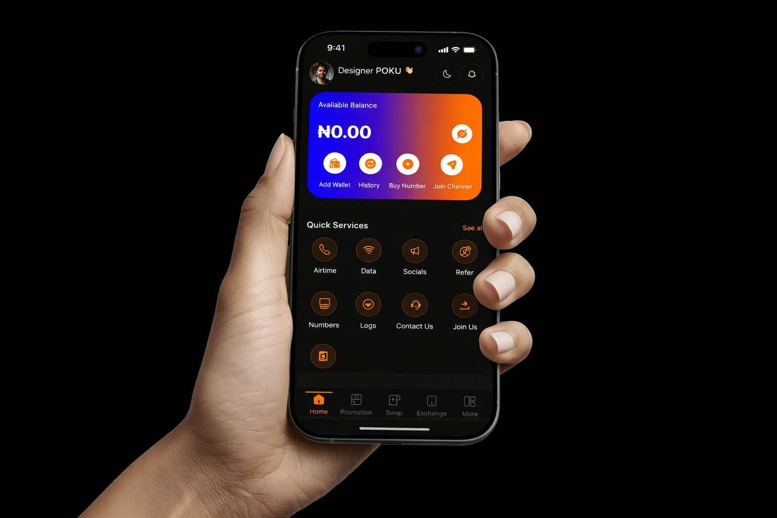Bill payments from one wallet